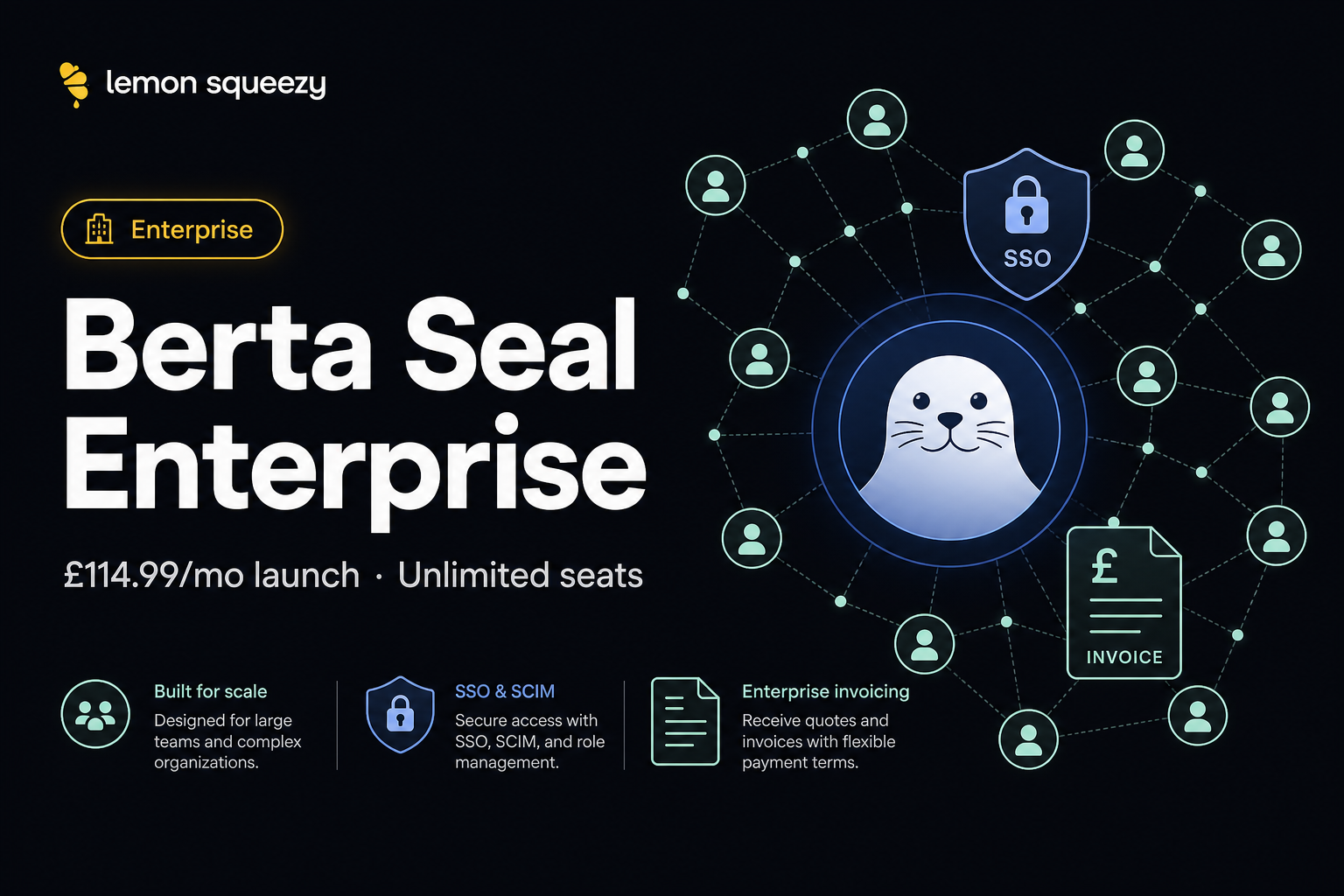 Berta Seal Enterprise — unlimited seats